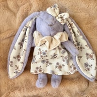 Image 1 of DOUDOU LAPIN FOURRURE PARME