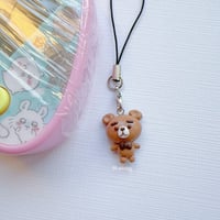 Image 3 of Teddy Bear Polymer Clay Charm