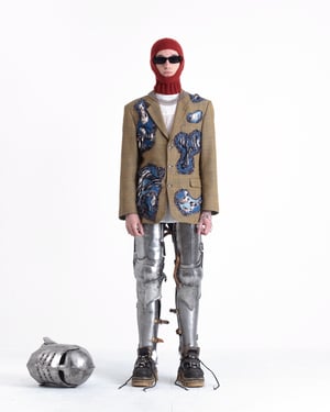 Image of MASSTAK - Coral Blazer (Khaki)