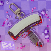 Image 2 of Carbon Roller Acrylic Charm