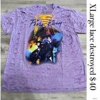 Xlarge Purplerain top lace destroyed