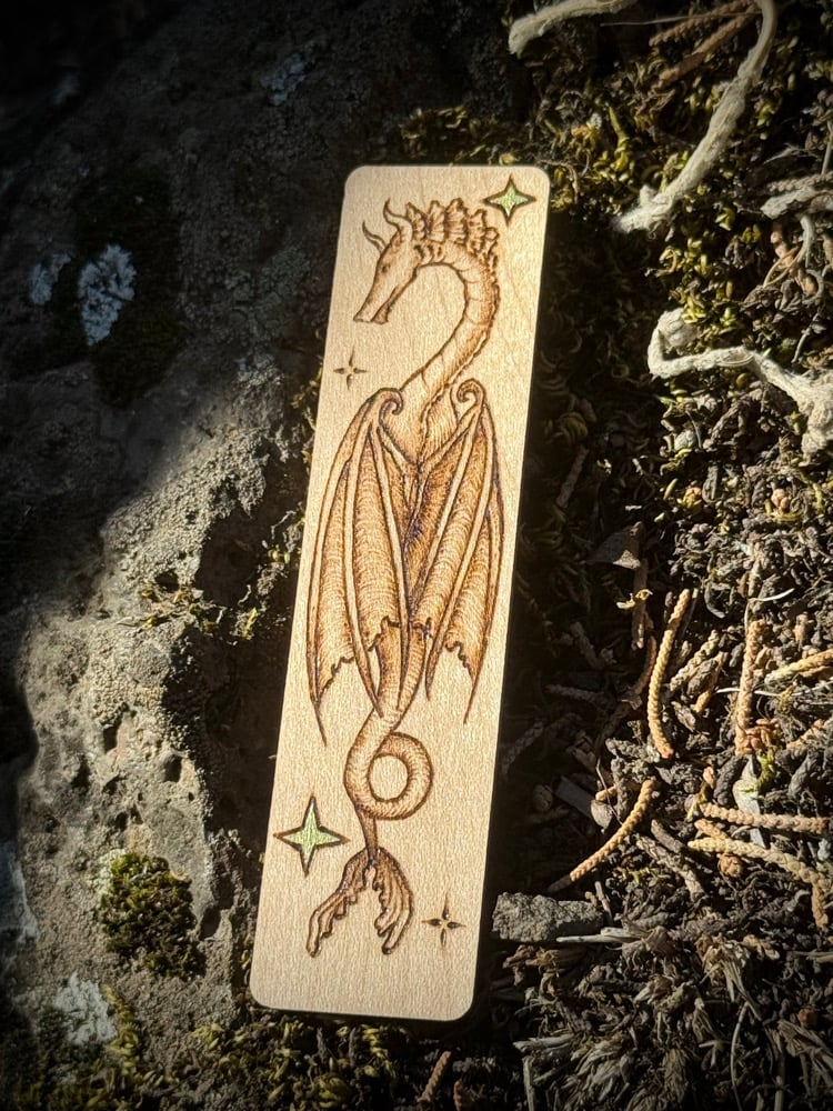 The Water Dragon - Gilded Guardian Bookmark 