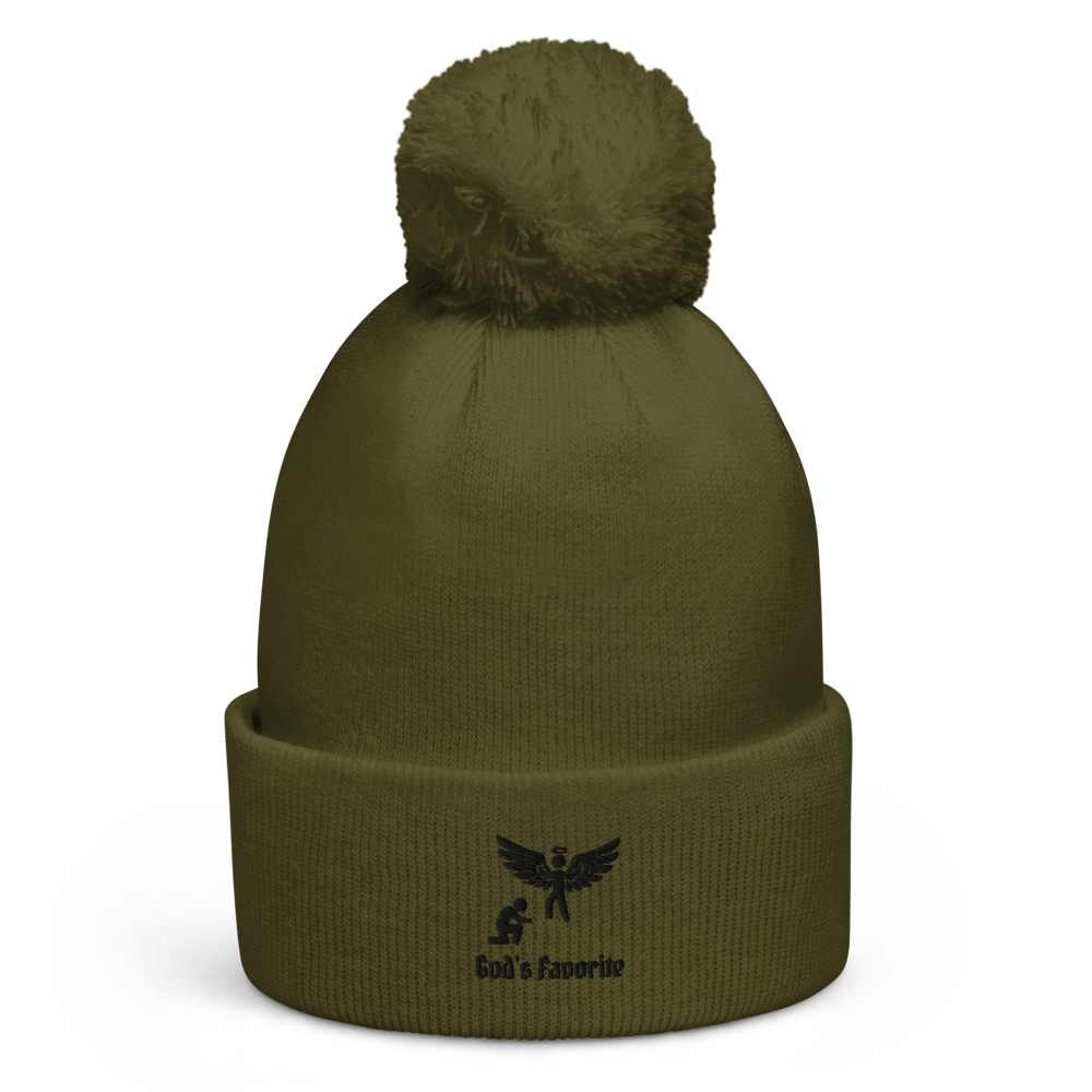 God's Favorite Beanie (Black Print)