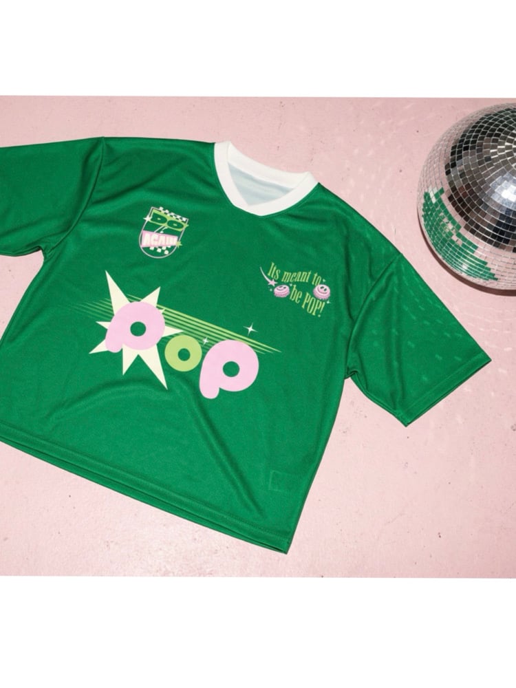Image of Harry Styles POP! Retro football style tee 