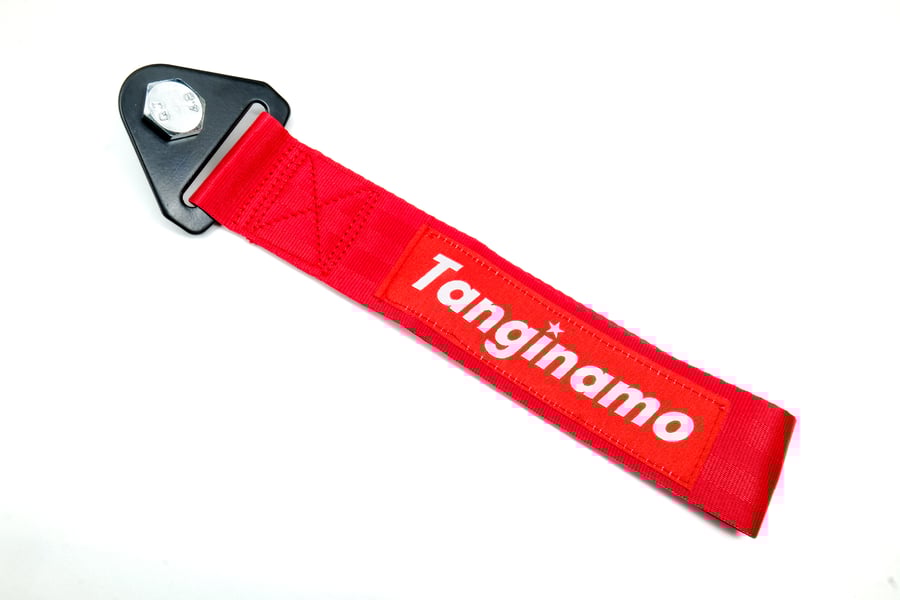 Image of TANGINAMO SEATBELT PAD RED V2