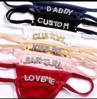 Image 1 of Custom DIY Name Thong