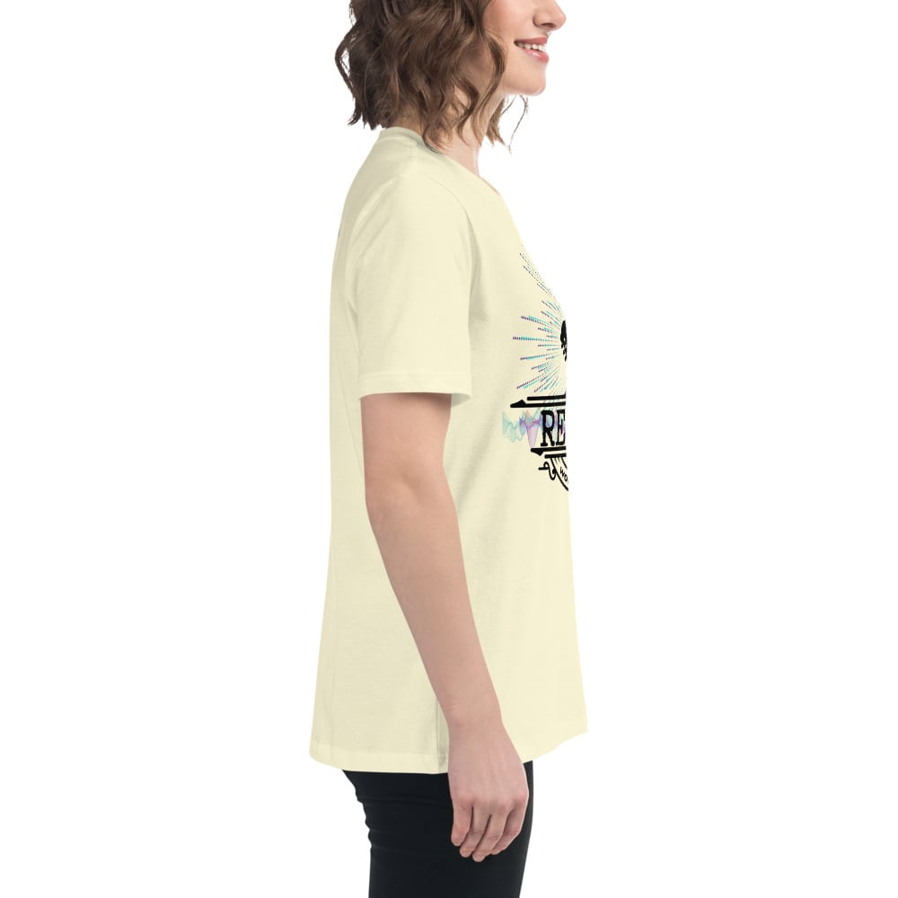 Image of Women's Relaxed T-Shirt Reverb tour tshirt 