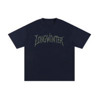 Barbed Wire Tee (Navy Blue)