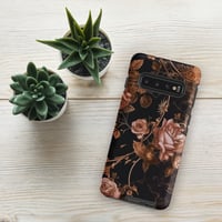 Image 3 of Dark Rose Gold Butterfly Design Goth Inspired Tough case for Samsung®