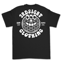 Image 4 of Flower Of Life Badge Logo Tee 