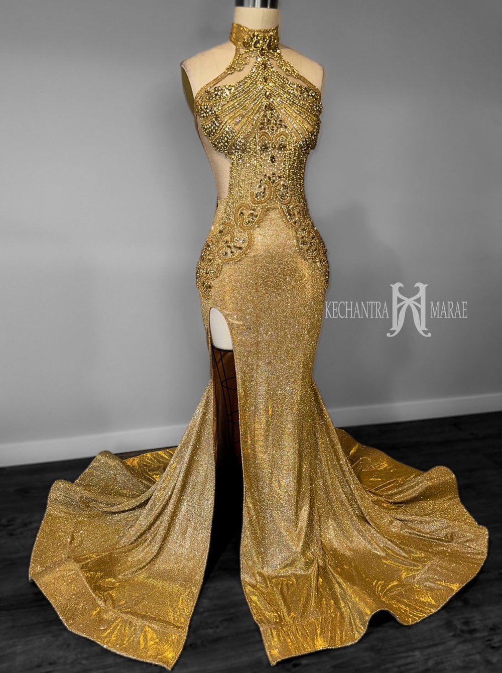Image of Goddess Prom Dress
