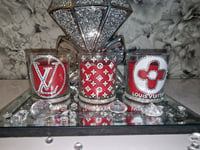 Image 1 of RED LV CANDLE SET