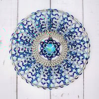 Image 3 of Ice Crystal Beaded Suncatcher 