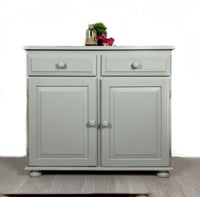 Image 1 of Vintage Pine Neutral Painted Sideboard