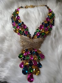 Image 2 of CASCADE OF COLORS NECKLACE SET