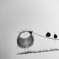 Image 2 of Please hold, there is somebody on the line. Original Artwork 