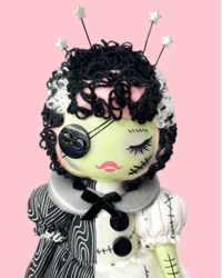 Image 2 of RESERVED FOR DIANE MEDIUM ART DOLL SPOOKY SIS