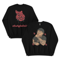 Image 4 of Swagged Out Rose Sweater 