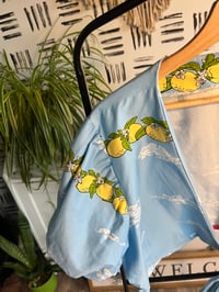 Image 2 of custom printed wrap top