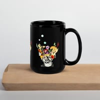 Image 6 of Frankenflower - Black Glossy Mug - 2 Size Options