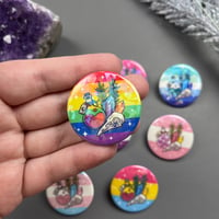 Image 3 of Witchy Pride Flag Button