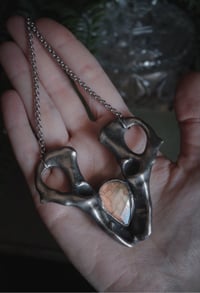 Image 2 of Pelvic bones with labradorite