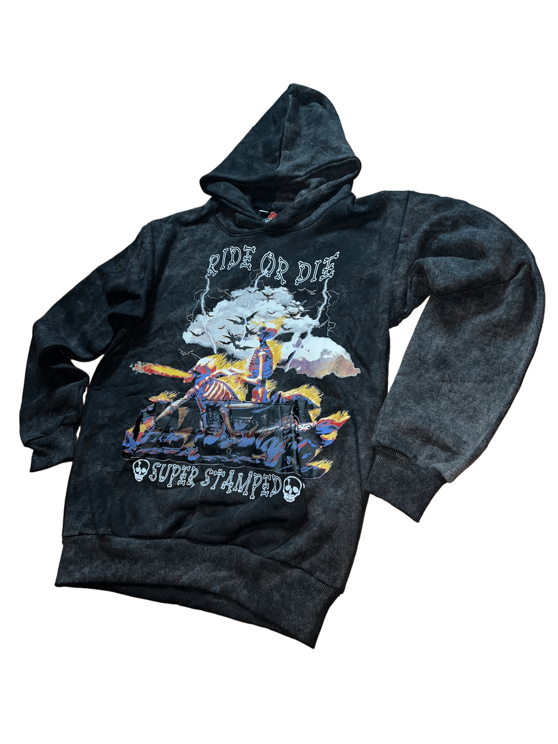 SuperSTAMPED Ride Or Die Vintage Hoodie SuperSTAMPED
