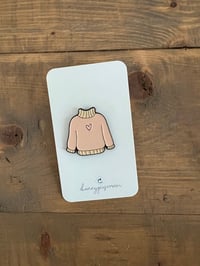 Image 1 of Sweater Weather Love - Enamel Pin 