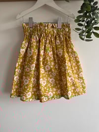 Image 1 of 3-4 & 4-5 years yellow floral skirt | ready to post