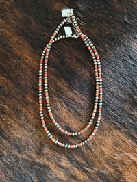 Image 2 of 5mm Orange Spiny  Necklace