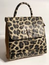 Leopard Convertible Backpack 