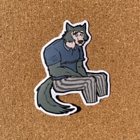 Image 1 of Legoshi Sit Sticker