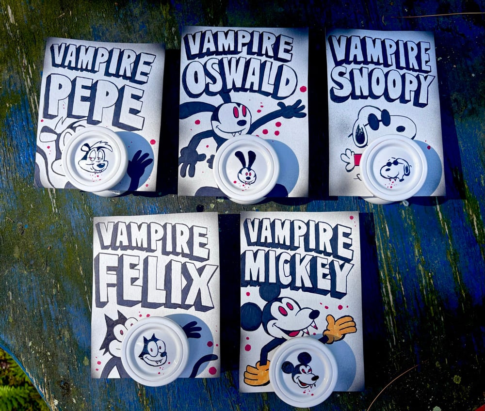 Image of Vampire Cartoons Duncan Freehand Ones 