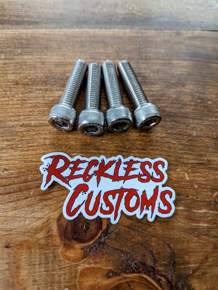 Reckless Stainless Kit for Triple Tree - Chuckus Maddog Icebear
