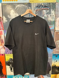 Image 1 of 2000s Nike Swoosh Tshirt Black XL