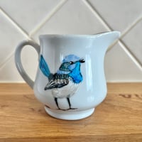 Image 2 of Mini Superb Fairywren Milk Jug