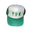 White/green TDK Trucker Hat