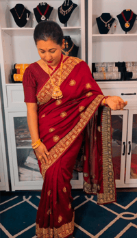 Image 1 of Soft Vichita Silk Saree