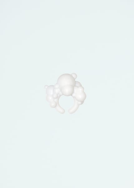 Image of LOWOOL - White Dew Earcuff
