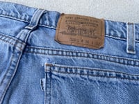 Image 3 of 90s LEVIS WHITE TAB DENIM PANTS / 36x32