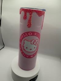 Image 3 of Hello Kitty Pink Rhinestone 20 Oz Tumbler 