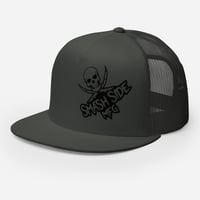 Image 3 of Black Flag Trucker Cap