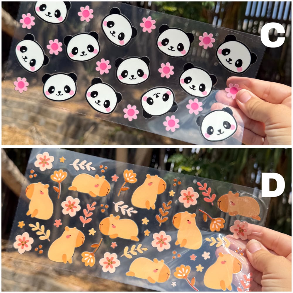 Image of Cute Animals UV DTF Wrap