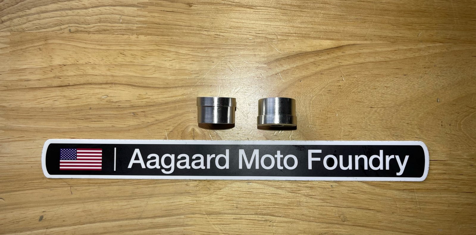 Exhaust muffler mount bushings s0136.02a8 Aagaard Moto Foundry