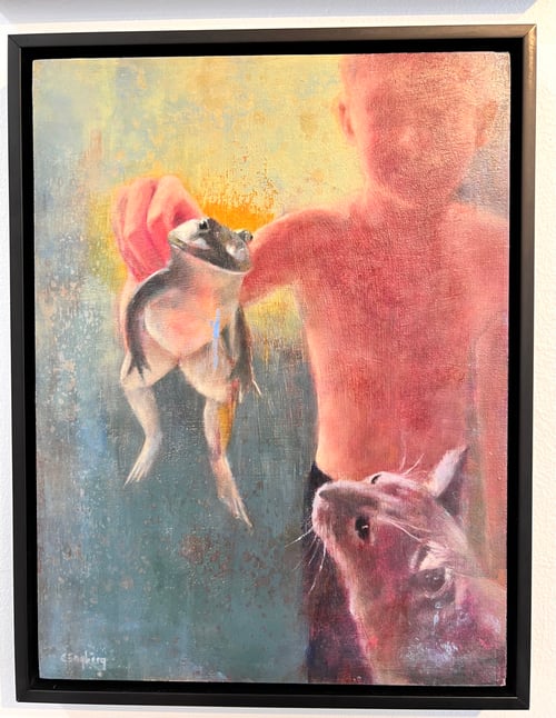 Image of Frogs & Cats- Cathy Engberg