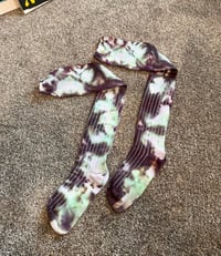 Image 1 of anabesmoking dyes knee high boot socks 