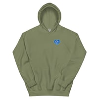 Image 16 of HOT GIRLS HAVE HEART HOODIE - BLUE