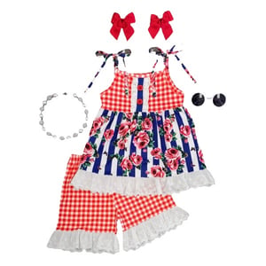 Red White + Blue Picnic Party 2pc set 