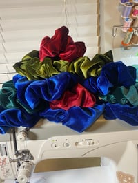 Image 2 of Velvet XL Scrunchies