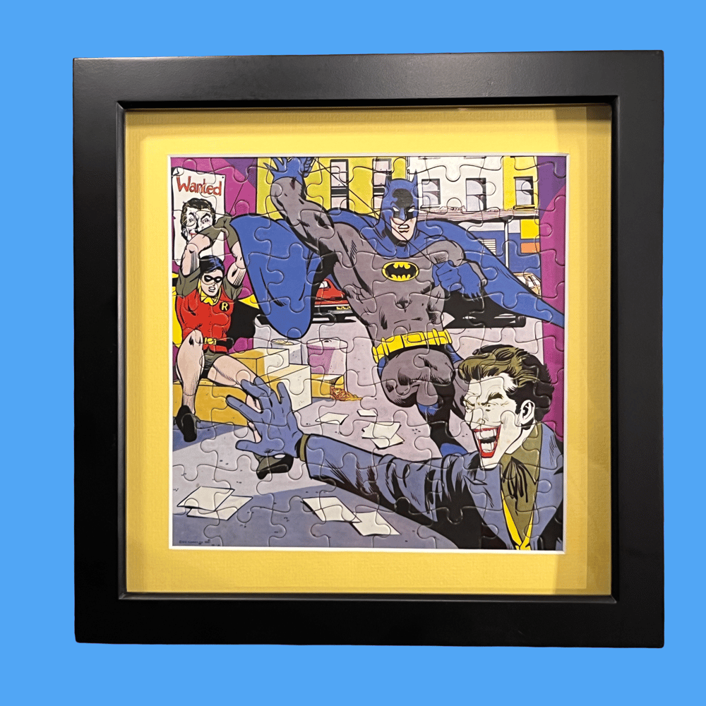 Batman and Robin 80-piece jigsaw by Hestair, 1981. With box. 